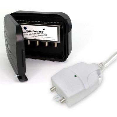 Antiference 1 in 4 out 75 Series Variable Gain Masthead Kit 1-25dB