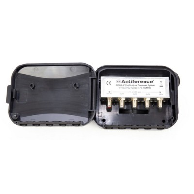Antiference 1 in 4 out 75 Series 4 Way External / Outdoor Splitter