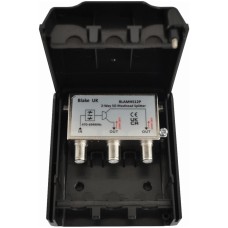 Blake 2 Way External Masthead Splitter / Combiner with 5G and Tetra filtration 1 input 2 outputs
