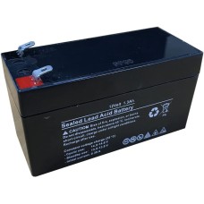 electrosmart 12V 1.3Ah Sealed Rechargeable Lead Acid Alarm Back Up Battery (One point Three Ah)