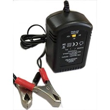 electrosmart 2V 6V or 12V Plug In 600mA Sealed Lead Acid Battery Charger with Crocodile Clips