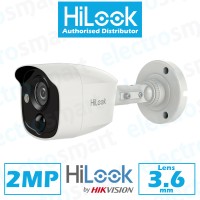 HiLook 2MP Bullet PIR CCTV Security Camera 3.6mm Lens White THC-B120-MPIRL