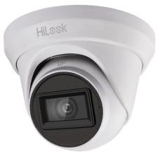 HiLook 5MP Turret with Microphone CCTV Security Camera 2.8mm Lens White THC-T250-MS