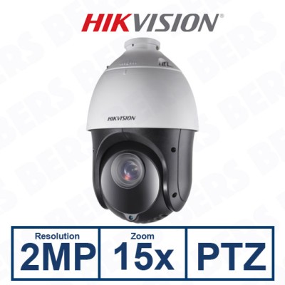 Hikvision DS-2AE4215TI-D(E) 4 inch 2MP 15x Powered by DarkFighter IR Analog Speed Dome PTZ CCTV Camera