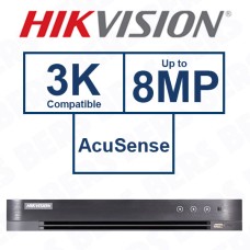 Hikvision iDS-7208HUHI-K1/4S(B) 8 Channel AcuSense up to 8MP 3K Compatible DVR