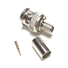 Haydon BNC Male Crimp Connector for RG59 - Pack of 100