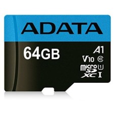 ADATA 64GB Micro SDXC Memory Card with SD Adaptor