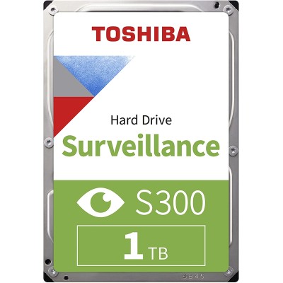 1TB Toshiba S300 Surveillance Hard Drive - 1000GB HDD