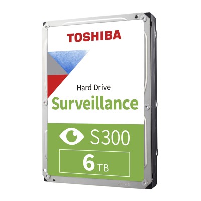 6TB Toshiba S300 Surveillance Hard Drive - 6000GB HDD