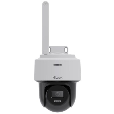 HiLook 4MP Outdoor WiFi PT Pan Tilt Network Camera 2.8mm Lens White PTZ-N2C400I-W(W)(2.8mm)