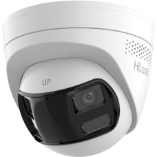 HiLook 6MP Dual Lens Stitched Wide Angle Smart Hybrid Light Fixed Turret Network Camera 2.8mm Lens White IPC-T260HAD-LUF/SL(2.8mm)