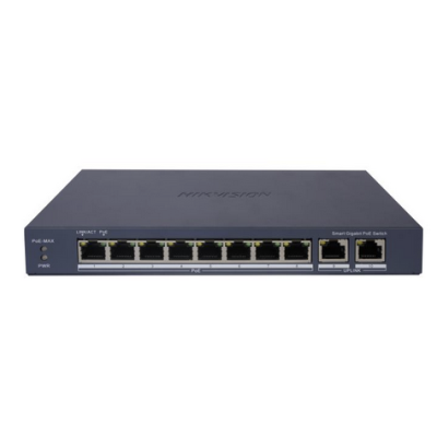 Hikvision DS-3E1510P-EI 8 Port Gigabit Unmanaged POE Switch