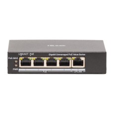 HiLook 4 Port Gigabit PoE Network Switch NS-0505P-45(B)