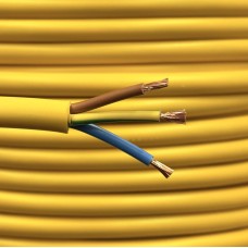 Beetronic 25m 2.5mm² Yellow Arctic Grade 3 Core PVC Flex Cable 3183AG Caravan Outdoor Mains 240v Wire Beetronic 25m 2.5mm² Yellow Arctic Grade 3 Core PVC Flex Cable 3183AG Caravan Outdoor Mains 240v Wire