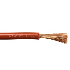 100m x 10mm2 Red Hi-Flex Battery Cable Car Starter Power Live Earth 70 Amp Wire
