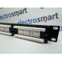 Part King 24 Port 1U CAT5e Krone and 110 Dual IDC UTP Patch Panel for 19" Network Data Cabinet