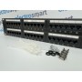 Part King 48 Port 2U CAT5e Krone and 110 Dual IDC UTP Patch Panel for 19" Network Data Cabinet