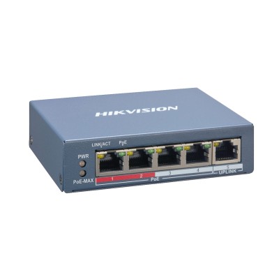 Hikvision DS-3E1105P-EI 4 Port Fast Ethernet Smart PoE Switch