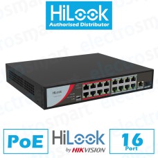 HiLook 16 Port PoE Network Switch NS-0318P-130(B)