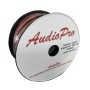 50m Reel of AudioPro 22 AWG Red Black Speaker Cable 2 x 29 Strands HiFi Surround AP-58R-50
