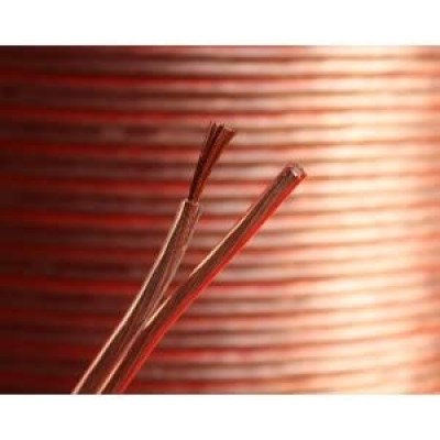 electrosmart Quality 18AWG Loud Speaker Cable - Multi-Strand - Outside Dimensions of Cable: 5mm x 2.5mm