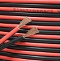 electrosmart Red/Black 14AWG Multi Strand Speaker Cable Wire for Home HiFi/Car Surround Sound Audio etc