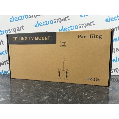 Part King TV Ceiling Pole Mount Bracket 24" 32" 40" 42" 43" LED TV VESA 100x100 200x100 200x200