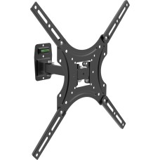 Part King Universal Tilt & Swivel Arm TV Wall Mount Bracket 32" 42" 43" 49" 50" 55" LED LCD Moving Left Right 200x200 300x300 400x200 400x400 VESA