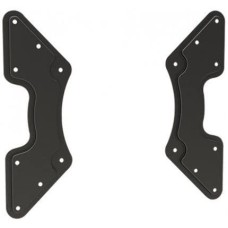 electrosmart 400 x 400 Black VESA Mount Adaptor / Converter Plate - Ideal for use with your current TV bracket to increase the VESA size to suit your new TV 