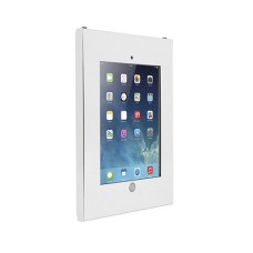 Beetronic White Steel Anti-Theft Enclosure for iPad 2 3 4 Air Air2 Tablet - Wall or Bracket Mount/Mounting