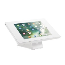 Beetronic White Anti-Theft Tablet Display Kiosk Enclosure for 9.7" iPad 10.2" iPad 10.5" iPad Air Gen 3 10.5" iPad Pro and 10.1" Samsung Galaxy Tab A 2019